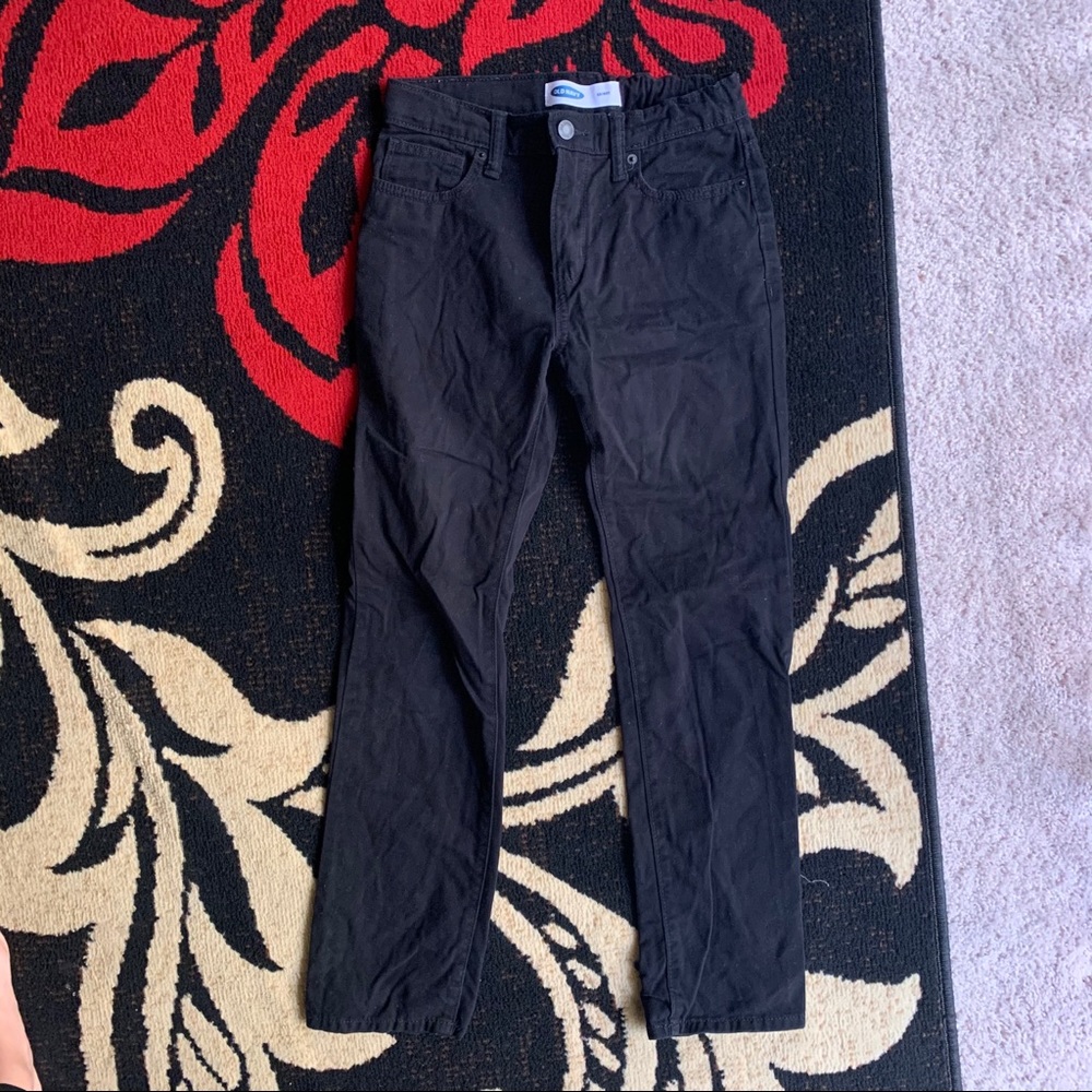 Boys Black Skinny Jeans